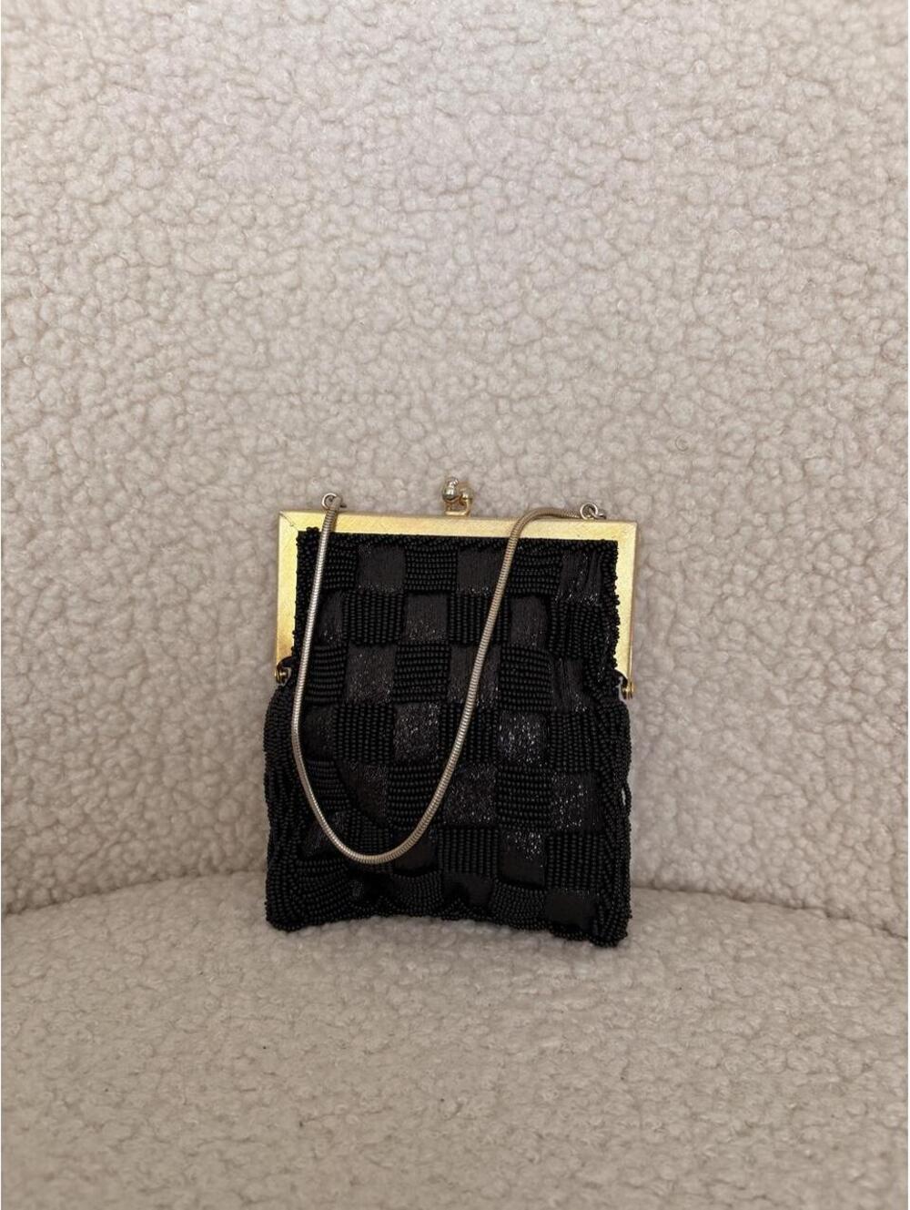 VINTAGE BEADED BAG